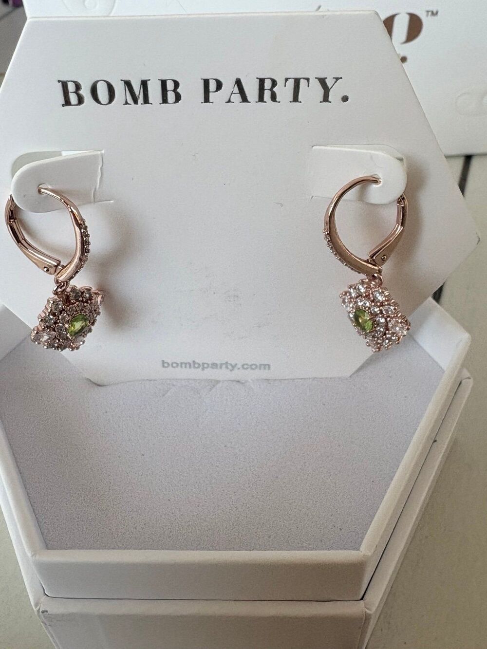 Peridot Green Earrings